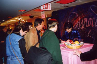 CD signing in Manhattan, New York; 13.12.199